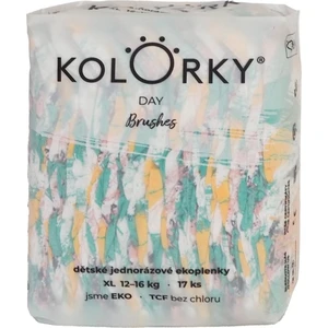 KOLORKY DAY - štetec - XL (12-16 kg) - 17 ks - jednorázové ekoplienky