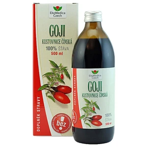 EKOMEDICA Goji Kustovnice čínská 100% šťáva 500ml