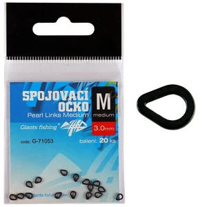 Giants fishing kroužek spojovací očko pearl links 20 ks-large (3,4 mm)