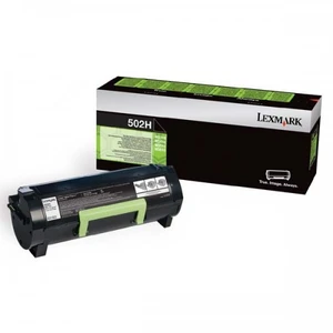 Lexmark originální toner 50F2H0E, black, 5000str., 502H, return, high capacity, Lexmark MS310D, 310DN, 410D, 410DN