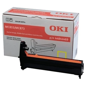 OKI originálny valec 44844469, yellow, 30000 str., OKI MC853, 873