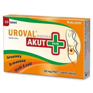 Walmark Uroval MANOSA AKUT Plus 10 tablet