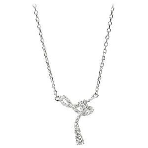 Silver Cat Strieborný náhrdelník so zirkónmi SC237