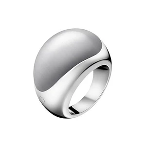 Calvin Klein Oceľový prsteň s kameňom Ellipse KJ3QWR0201 57 mm