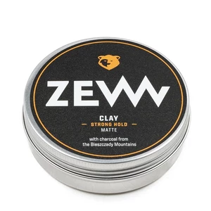Zew for men Strong Hold & Matte Clay - matný íl na vlasy s aktívnym uhlím (100 ml)