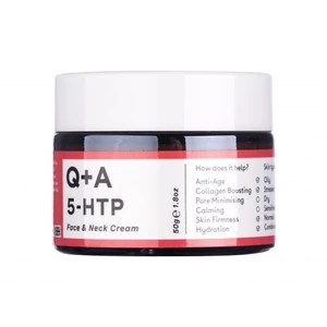 Q+A 5-HTP krém na obličej a dekolt (Face & Neck Cream) 50 g