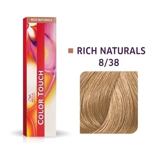 Wella Professionals Color Touch Rich Naturals profesjonalna demi- permanentna farba do włosów z wielowymiarowym efektem 8/38 60 ml