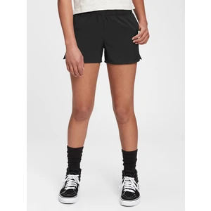GAP Dětské kraťasy fit teen recycled high-rise fit tech running sh - Holky