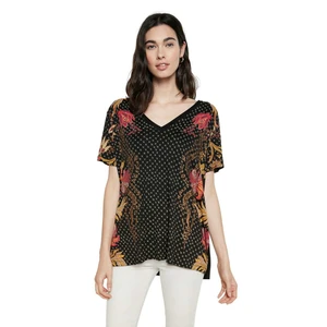 Black T-shirt Desigual TS Praga - Women