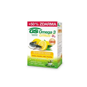 GreenSwan GS Omega 3 Citrus + D3, 60 + 30 kapsúl