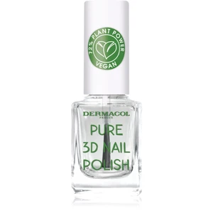 Dermacol Pure 3D lak na nechty odtieň 01 Crystal Clear 11 ml