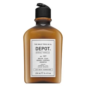 Depot No. 107 White Clay Sebum Control Shampoo čisticí šampon proti podráždění pokožky 250 ml