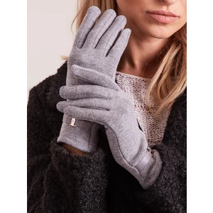 Classic gray gloves
