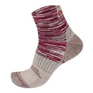 HUSKY Hiking socks beige / burgundy