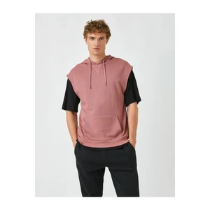 Koton Sleeveless Hooded T-Shirt Cotton