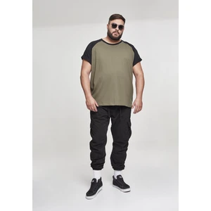 Raglan Contrast Tee olv/blk