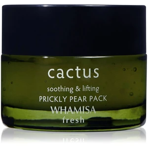 WHAMISA Cactus Prickly Pear Pack hydratační gelová maska pro intenzivní obnovení a vypnutí pleti 30 g