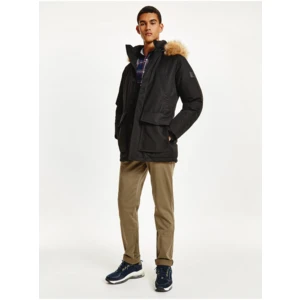 Black Men's Parka Tommy Hilfiger Rockie Down - Men's