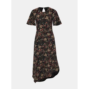 Černé květované šaty Miss Selfridge