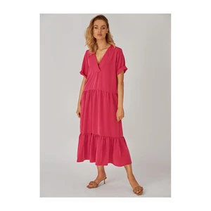 Kolorli Woman's Dress Lou Fuchsia