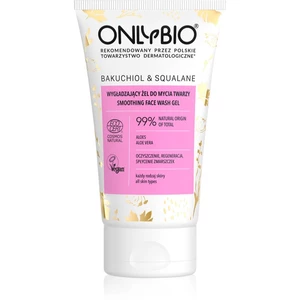 OnlyBio Bakuchiol & Squalane zklidňující čisticí gel s vyhlazujícím efektem 150 ml
