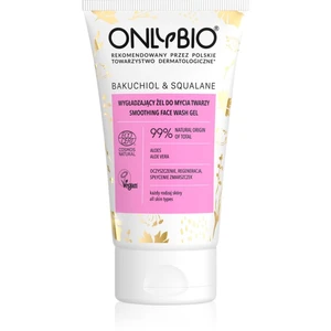 OnlyBio Bakuchiol & Squalane zklidňující čisticí gel s vyhlazujícím efektem 150 ml