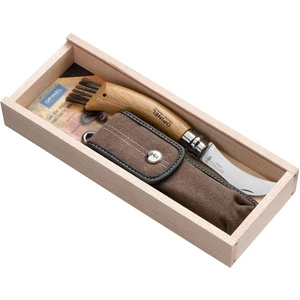 Opinel Wooden Gift Box N°08 Mushroom + Sheath Cuțit pentru ciuperci