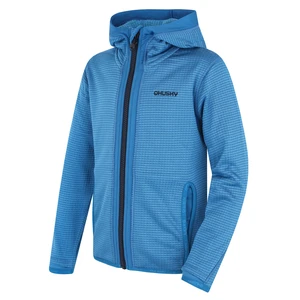 Husky Artic Zip K 164, blue/black blue Dětská mikina s kapucí