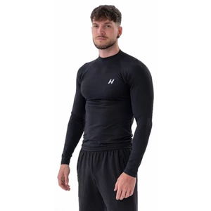 Nebbia Functional T-shirt with Long Sleeves Active Black M