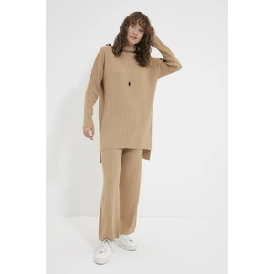 Trendyol Two-Piece Set - Brown - Regular fit