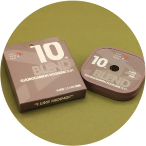 One more cast fluorocarbon blend fluorocarbon hooklink soft 20 m - 10 lb