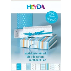 HEYDA Blok barevných papírů A4