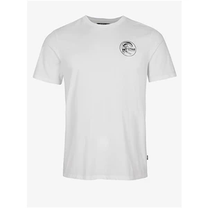 ONeill Bílé pánské tričko O'Neill Circle Surfer - Pánské