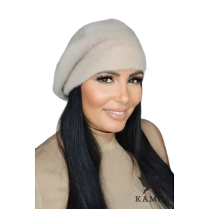 Dámský baret Kamea Kamea_Beret_K.22.004.04_Dark_Beige