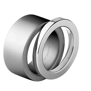Calvin Klein Výrazný oceľový prsteň Donna KJ1DMR08010 50 mm