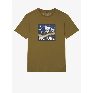 Khaki Men's T-Shirt Picture - Men