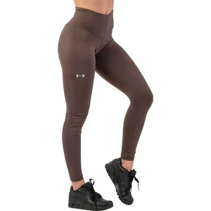 Nebbia Classic High-Waist Performance Leggings Brown M