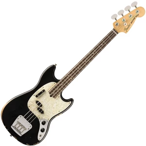Fender JMJ Road Worn Mustang Bass RW Černá