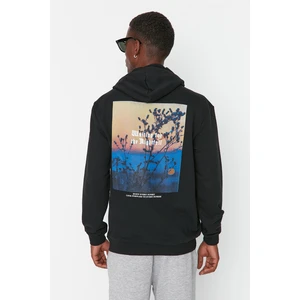 Trendyol Sweatshirt - Black - Regular fit