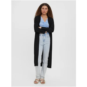 Black Long Cardigan VERO MODA Uzuri - Women