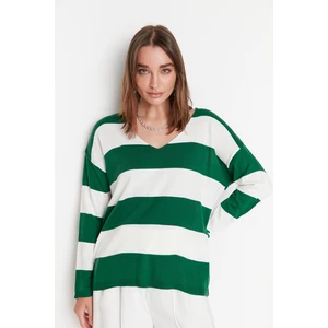 Trendyol Sweater - Green - Regular fit