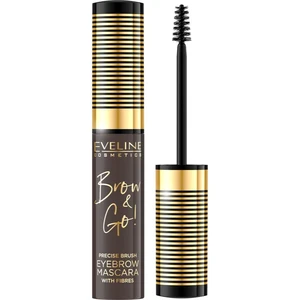 Eveline Cosmetics Brow & Go! řasenka na obočí odstín 02 Dark 6 ml