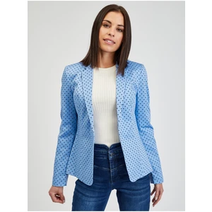 Orsay Blue polka dot jacket - Ladies