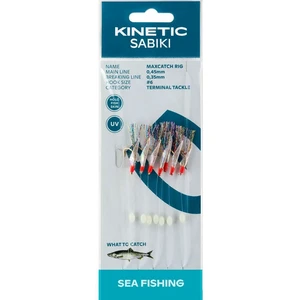 Kinetic náväzec sabiki maxcatchl holo fishskin multi 200 cm #6