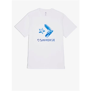 Bílé pánské tričko Converse - Pánské