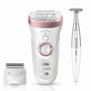 Braun Silk-épil 9 S9890 epilátor + bikiny zastřihovač pro ženy 1 ks