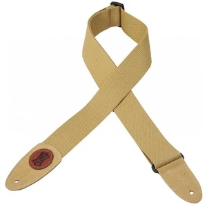 Levys MSSC8 Cotton Guitar Strap, Tan