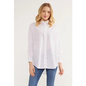 MONNARI Woman's Blouses Openwork Women's Shirt