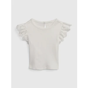 GAP Kids T-shirt with ruffles - Girls