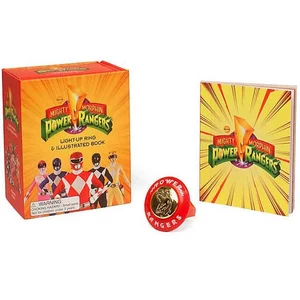 Mighty Morphin Power Rangers Light-Up Ring and Illustrated Book (Miniature Editions)